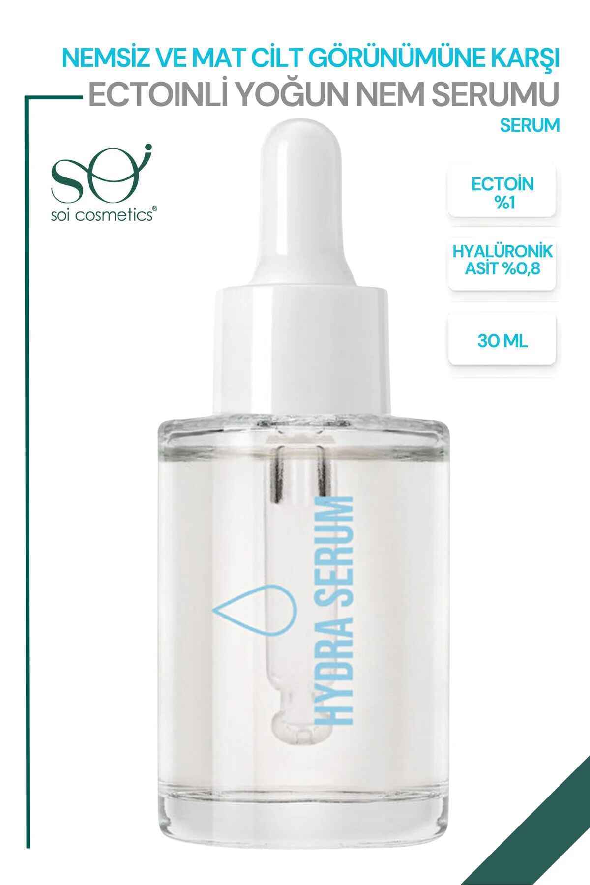 Soi Aydınlat Nemlendir Koru Seti - Niasinamid Serum + Ectoinli Hydra Serum + SPF 50+ Güneş Kremi 3'lü Set 30ml 30ml 50ml