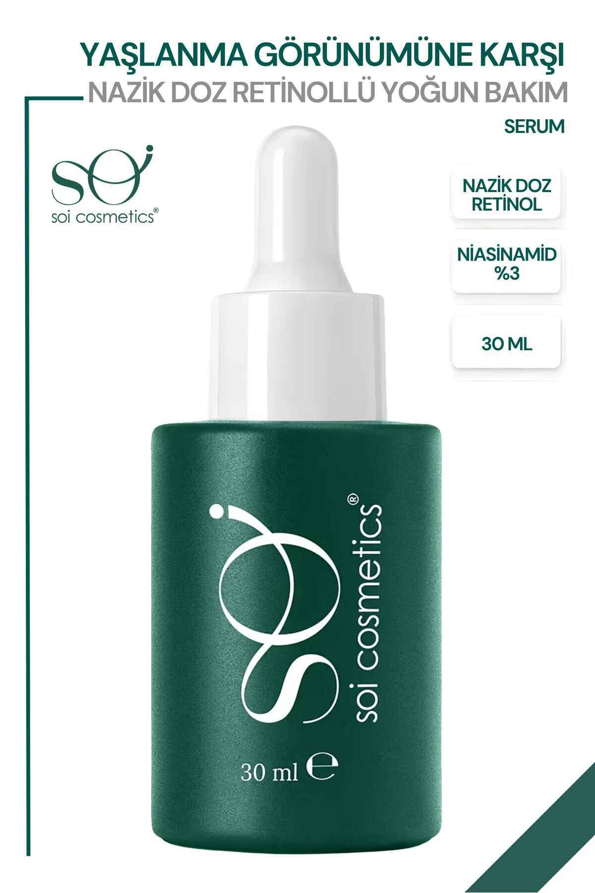 Soi Aydınlat Nemlendir Koru Seti - Niasinamid Serum + Ectoinli Hydra Serum + SPF 50+ Güneş Kremi 3'lü Set 30ml 30ml 50ml